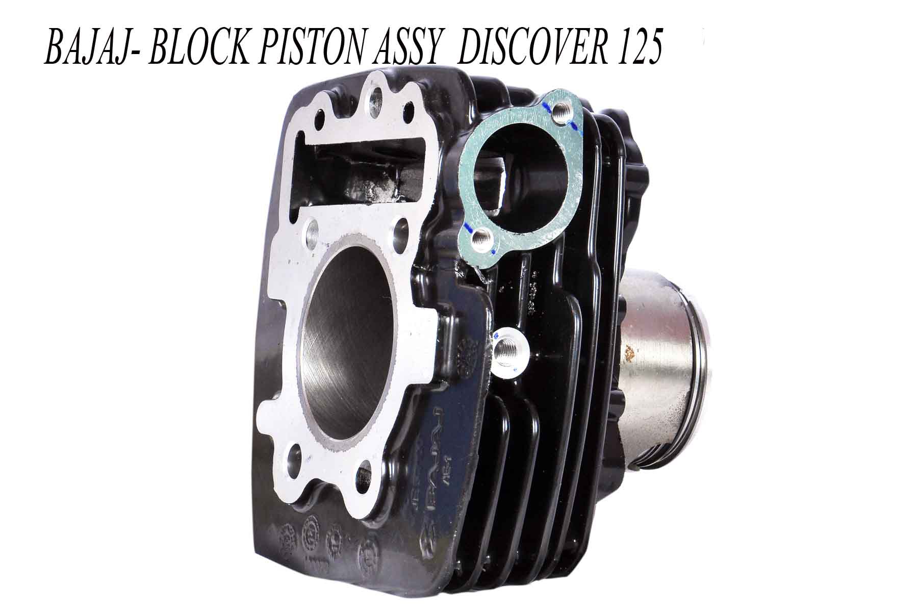 Bajaj discover 125 st block piston clearance price